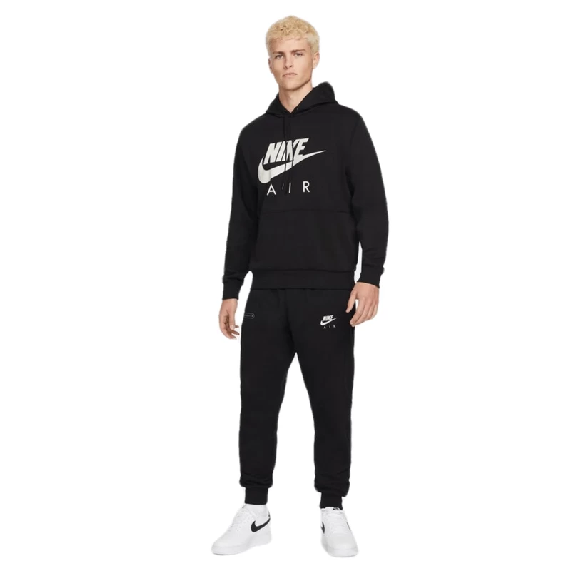 Nike Air Brushed-back Fleece Pullover Hoodie - Men's - Image 6