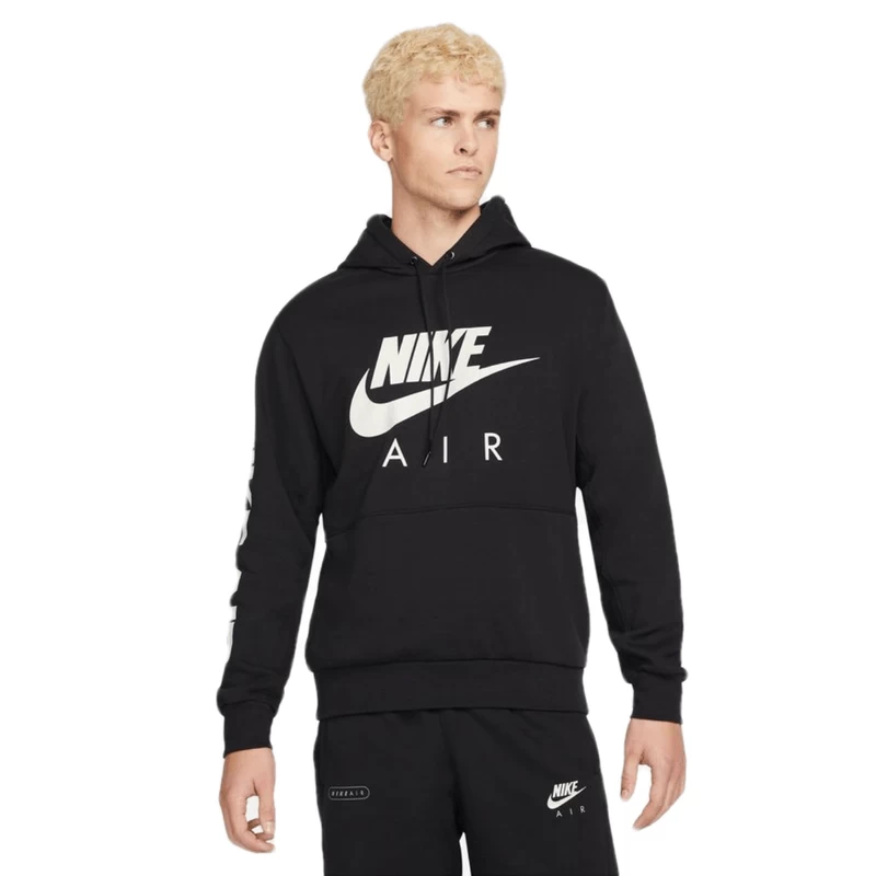 Nike Air Brushed-back Fleece Pullover Hoodie - Men's - Image 2