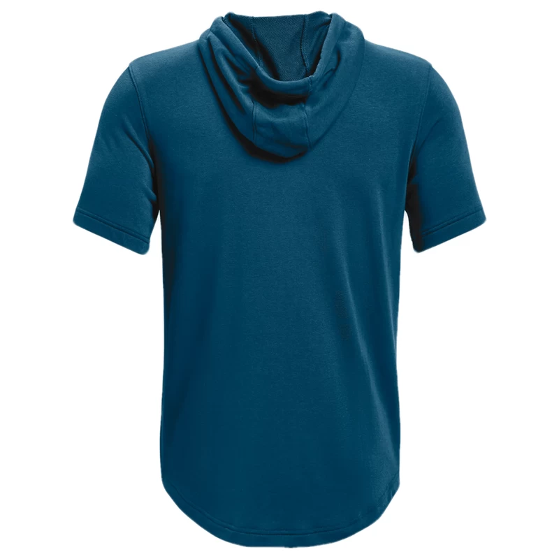 Under Armour Rival Terry Short Sleeve Hoodie - Men's - Image 4