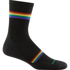 Darn Tough Mens Prism Micro Crew Lightweight Running Socks