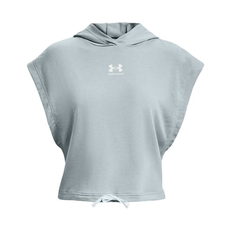 Under Armour Rival Terry Short Sleeve Hoodie - Women's - Image 5
