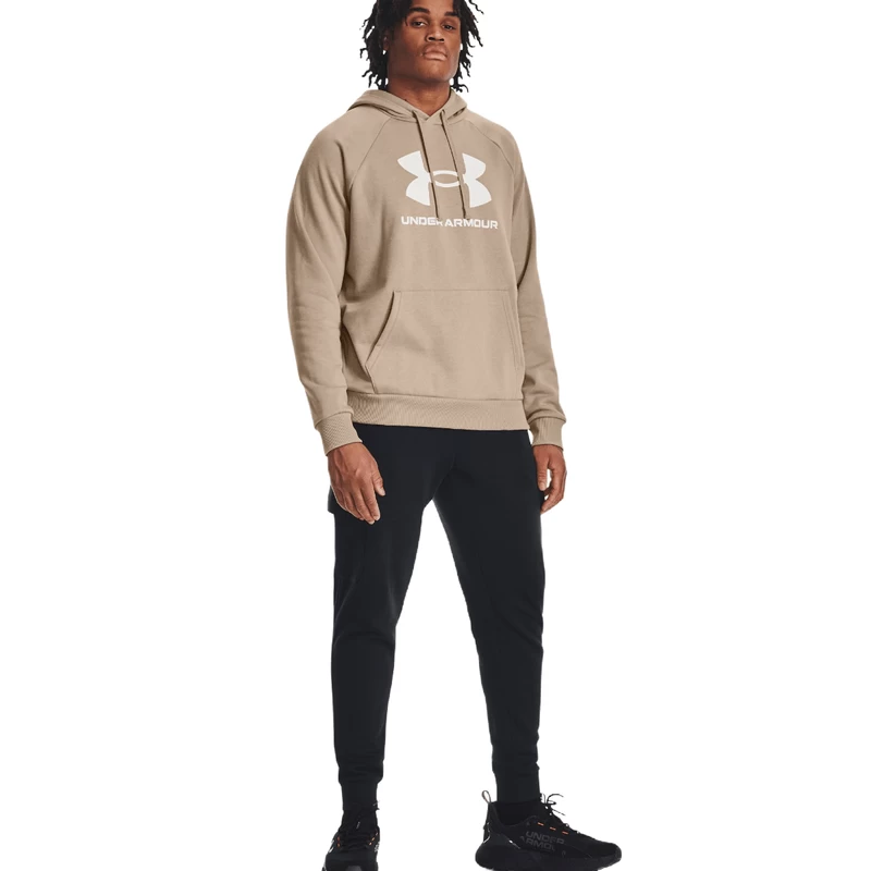 Under Armour Rival Fleece Logo Hoodie - Men's - Image 3