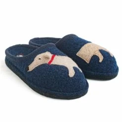 Haflinger Womens Doggy Wool Slipper