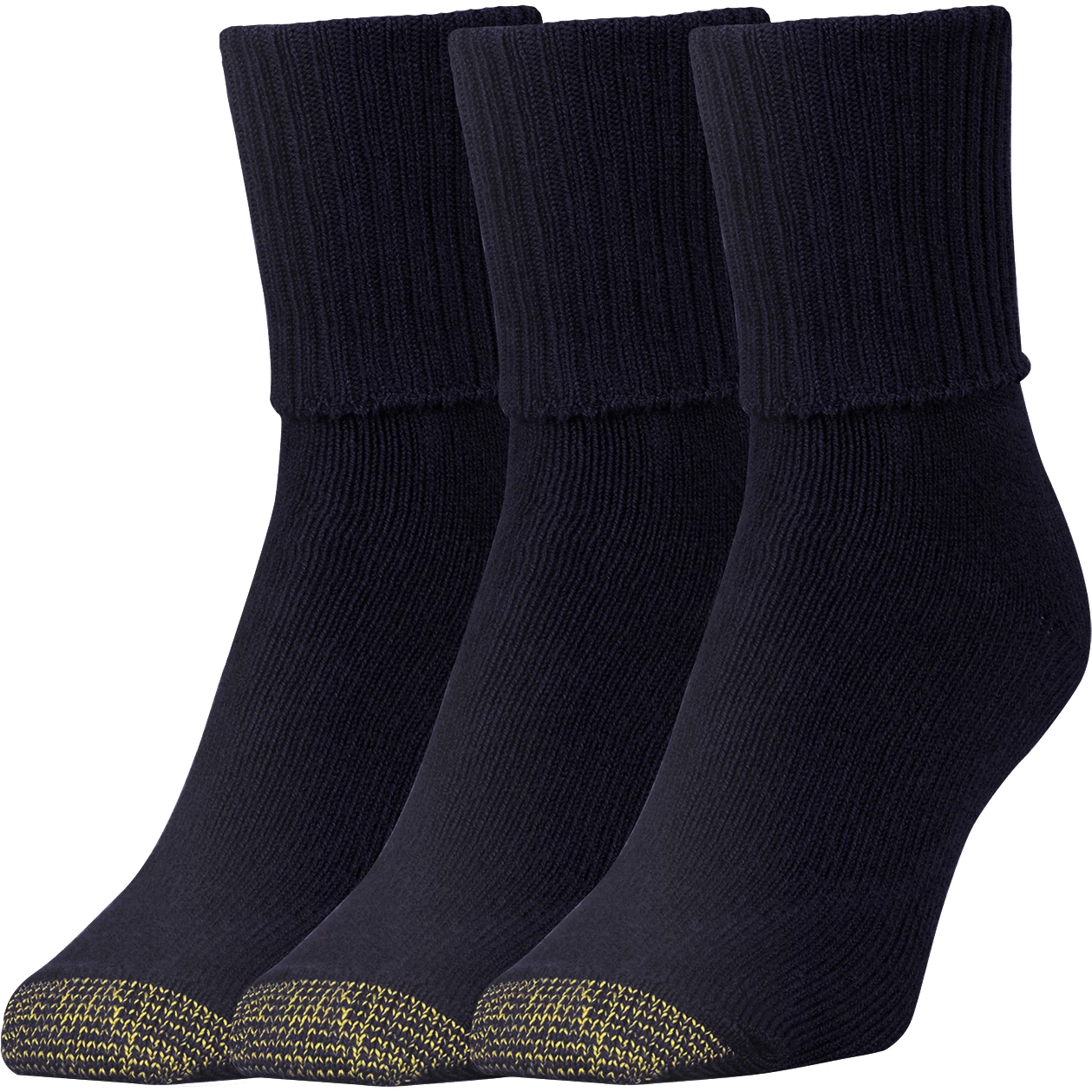 Gold Toe Womens Bermuda Turn Cuff Socks