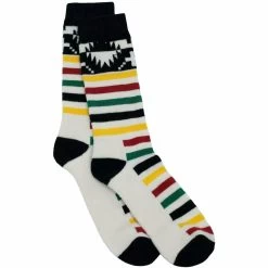 Pendleton National Park Merino Jacquard Crew Socks