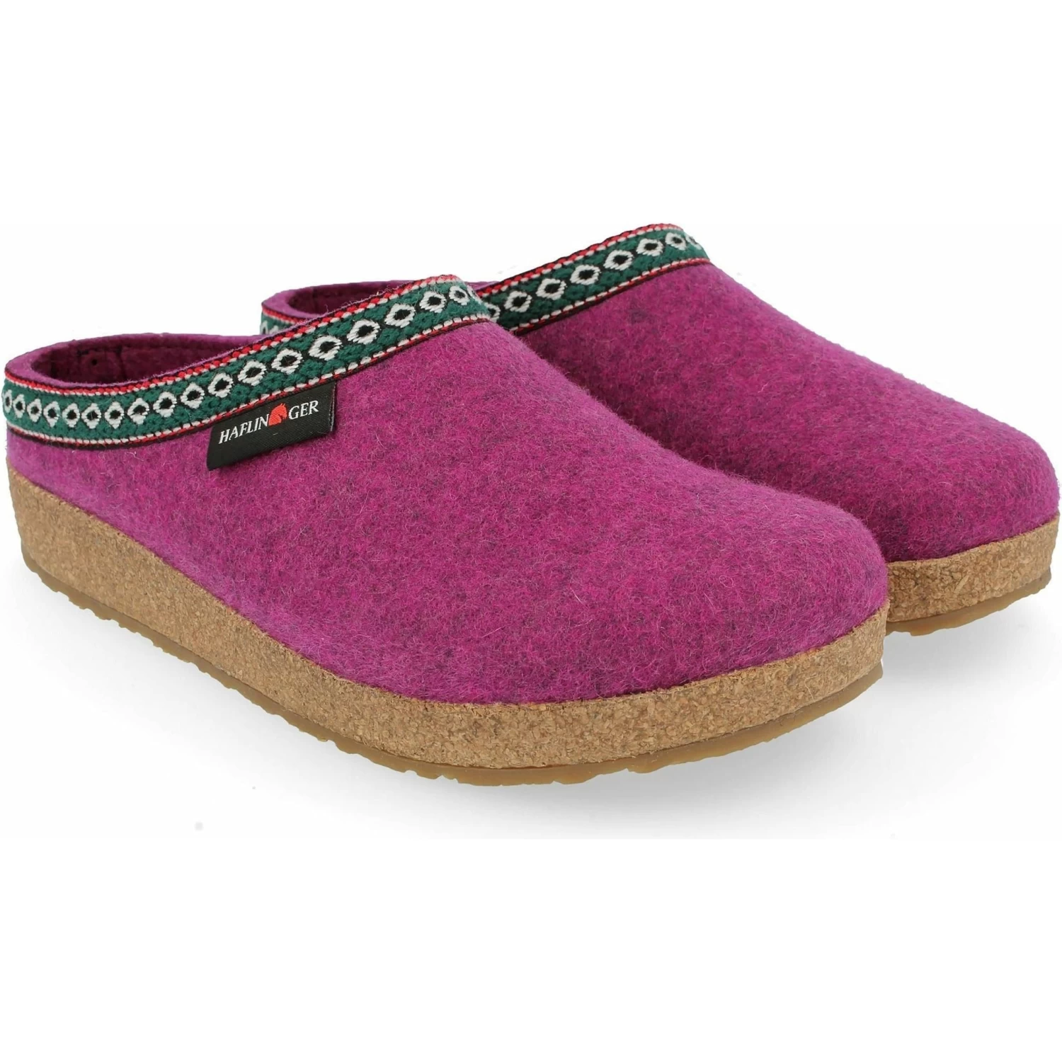 Haflinger GZ Classic Grizzly Wool Clog - Image 5