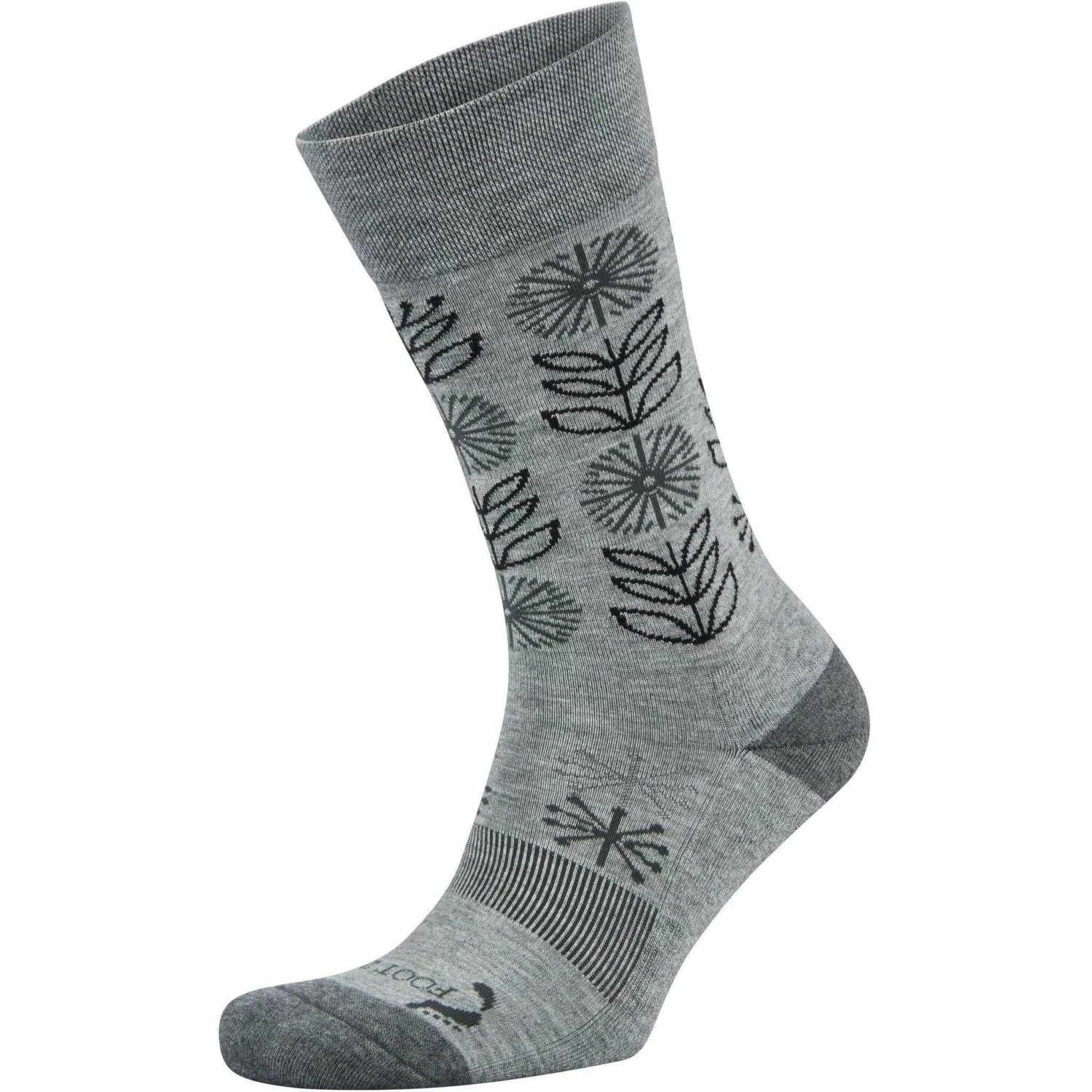 Foot Zen By Balega Womens Fashion Floral Crew Socks - Image 2