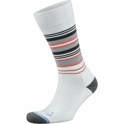Foot Zen By Balega Womens Fashion Stripes Crew Socks