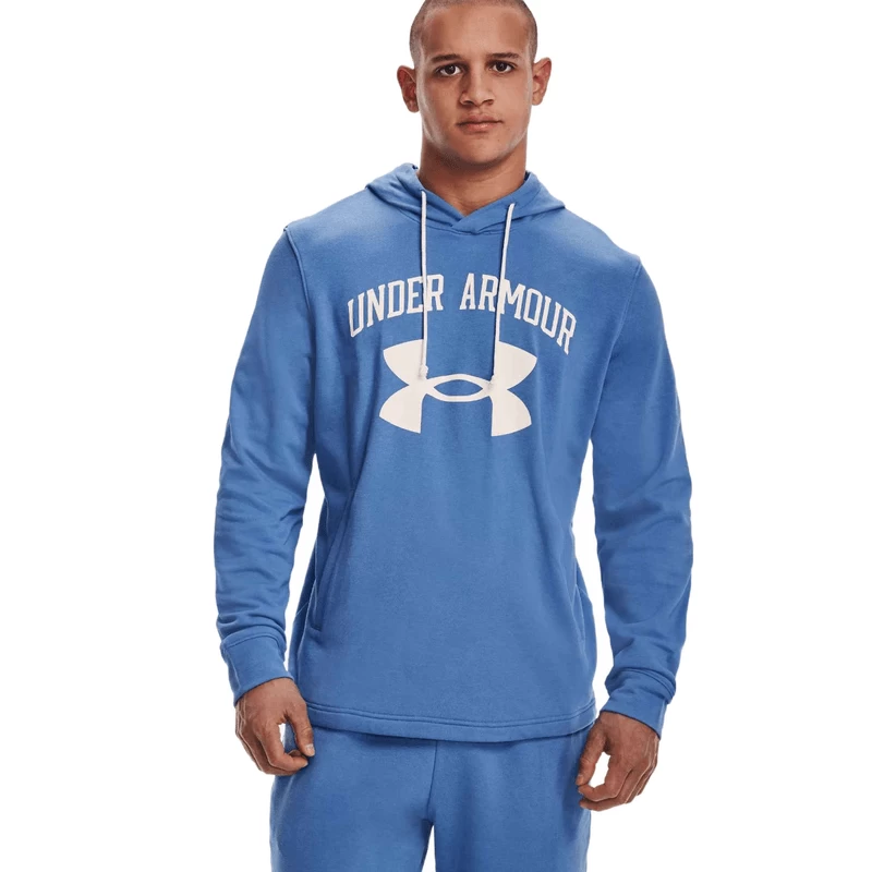 Under Armour Rival Terry Big Logo Hoodie - Men's - Image 2