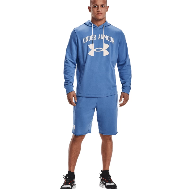 Under Armour Rival Terry Big Logo Hoodie - Men's - Image 3