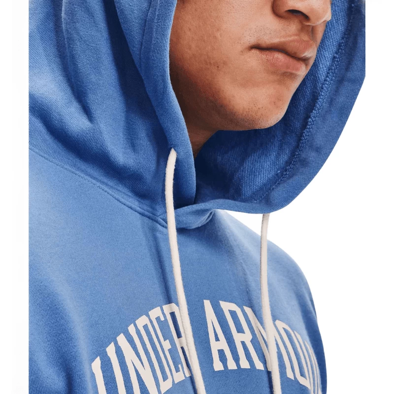 Under Armour Rival Terry Big Logo Hoodie - Men's - Image 4