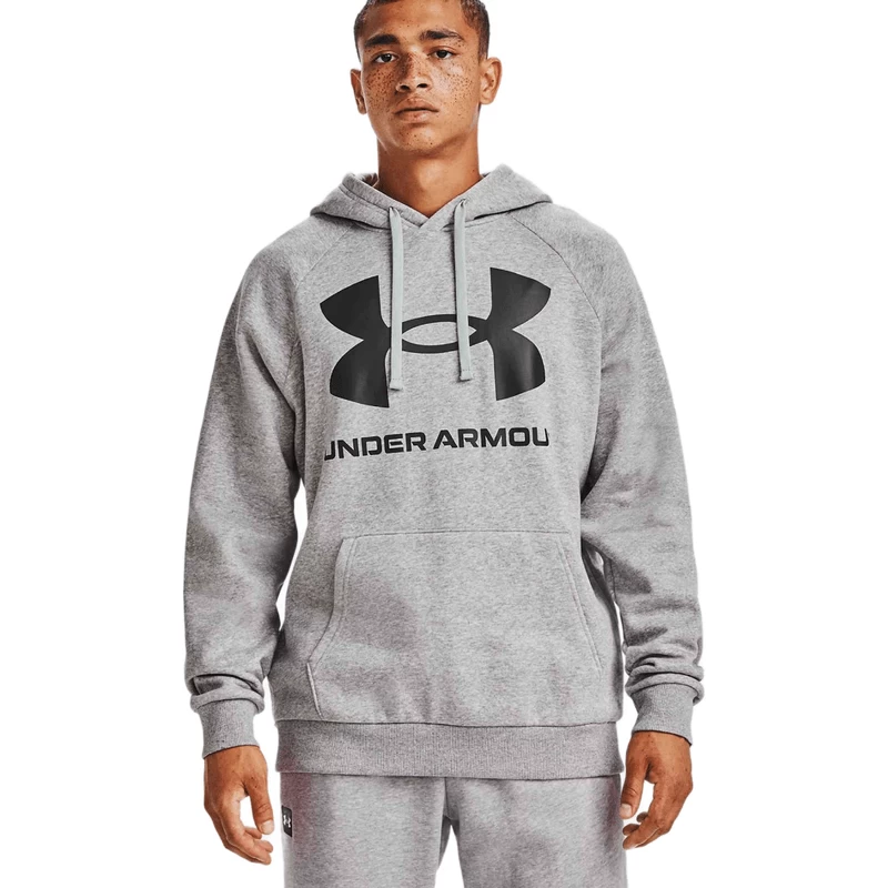 Under Armour Rival Fleece Big Logo Hoodie - Men's - Image 2