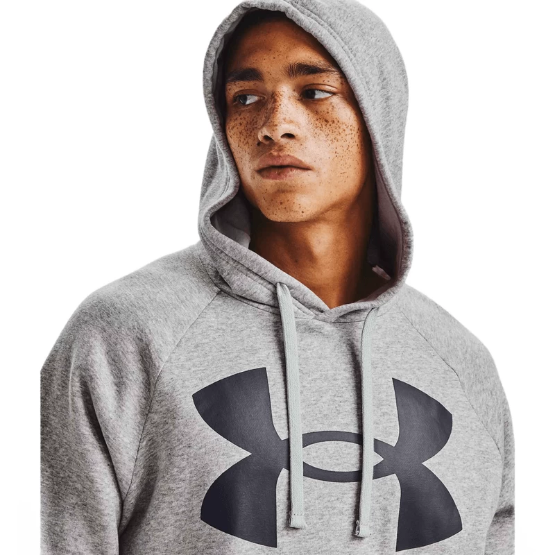 Under Armour Rival Fleece Big Logo Hoodie - Men's - Image 3