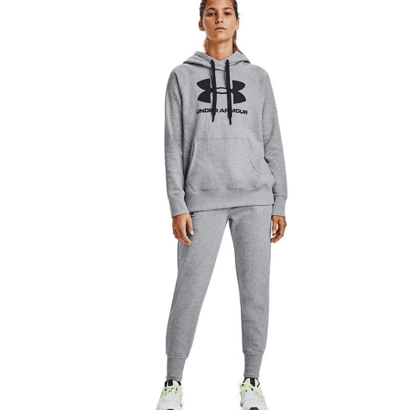 Under Armour Rival Fleece Logo Hoodie - Women's - Image 5