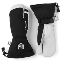Hestra Army Leather Heli Ski 3-Finger Mittens