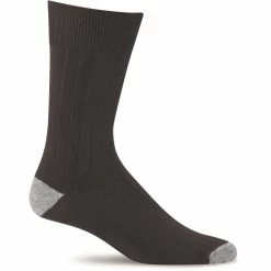 Sockwell Mens Chelsea Rib Essential Comfort Crew Socks