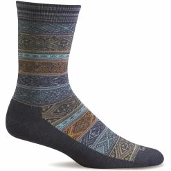 Sockwell Womens Boho Essential Comfort Crew Socks