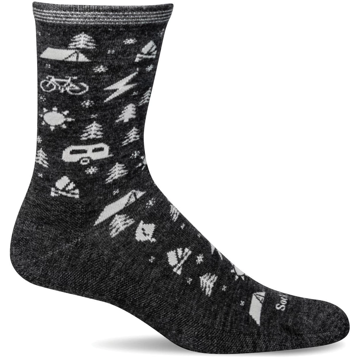 Sockwell Womens Campy Essential Comfort Crew Socks - Image 3
