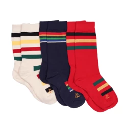 Pendleton Kids National Park Striped Crew Socks