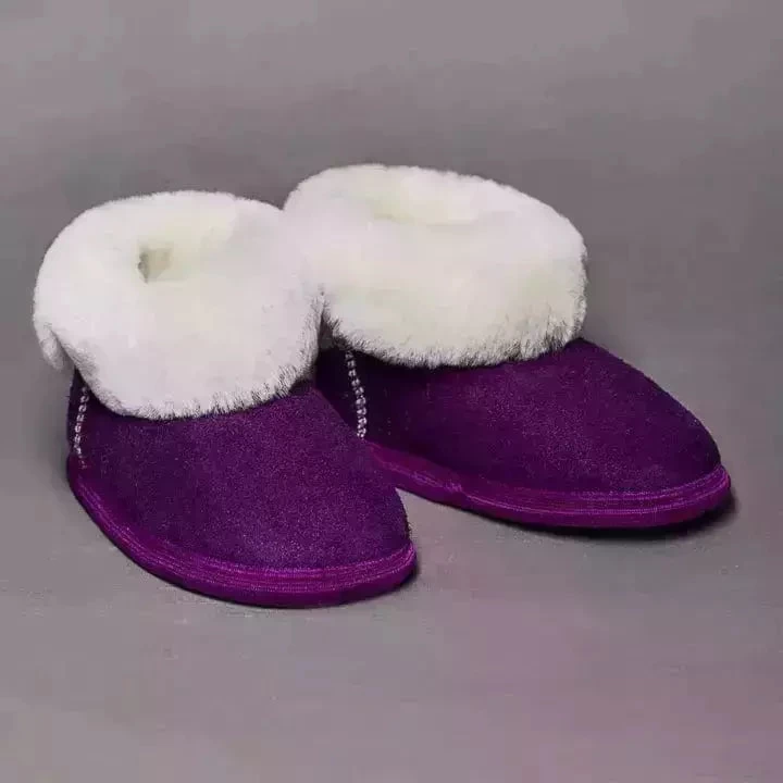 Siberia Spirit Plum Kids Booties