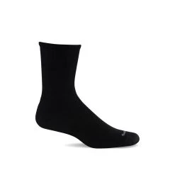 Sockwell Mens Plantar Cush Crew II Firm Compression Crew Socks