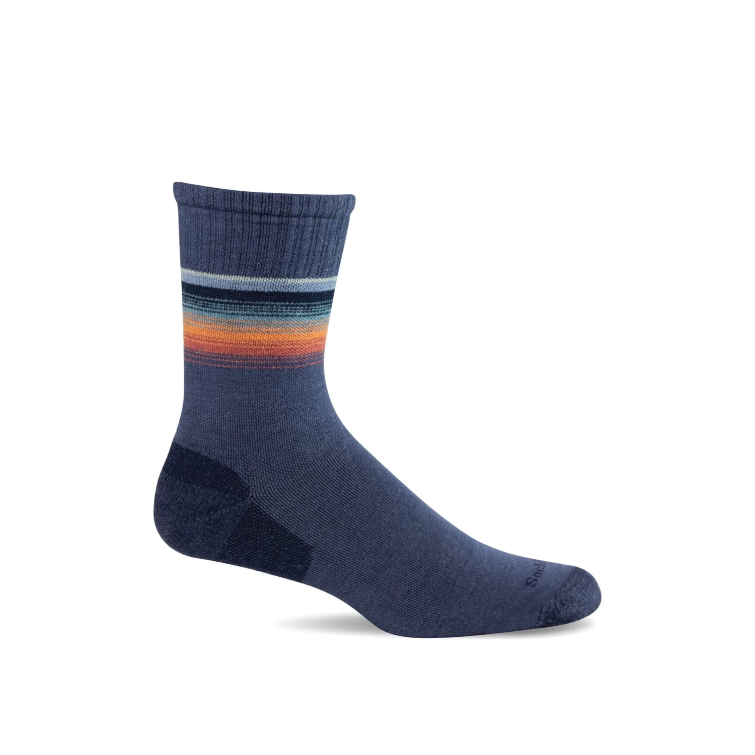 Sockwell Mens Plantar Cush Crew II Firm Compression Crew Socks - Image 3