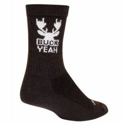 SockGuy Buck Yeah Wool Crew Socks