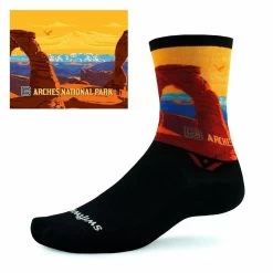 Swiftwick Vision Six Impression National Parks Collection Crew Socks