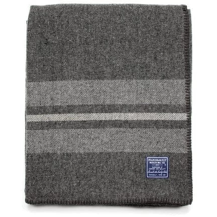 Faribault Mill Cabin Wool Throw - Image 3