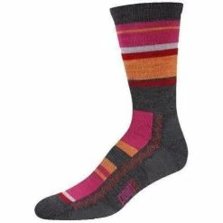 Point6 Multi Stripe Light Crew Socks