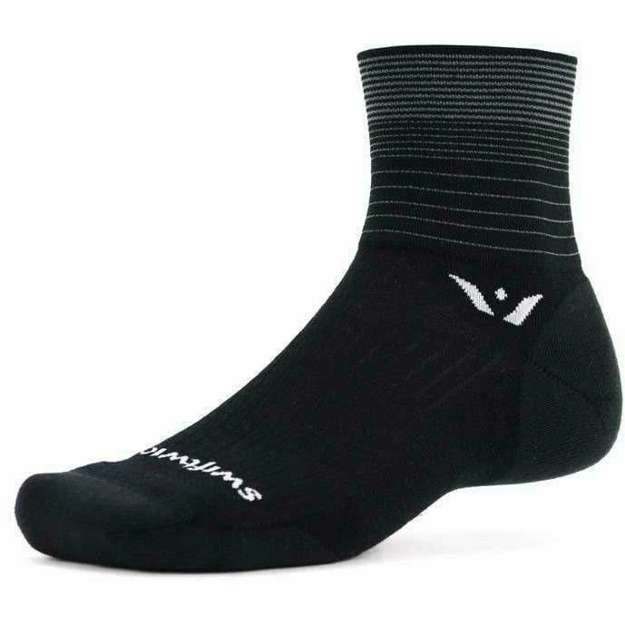 Swiftwick Pursuit Four Medium Stripe Socks - Image 2