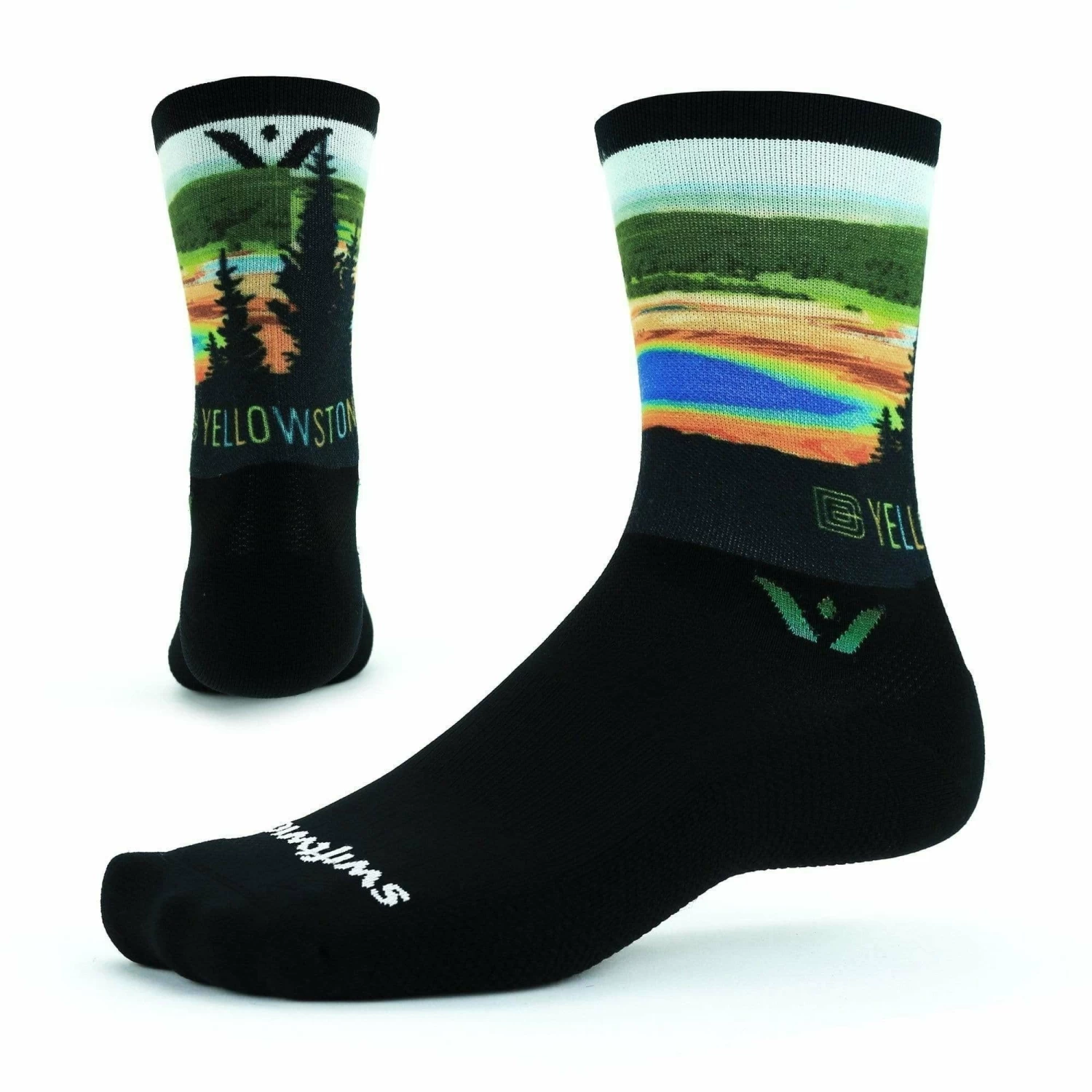 Swiftwick Vision Six Impression National Parks Collection Crew Socks - Image 10