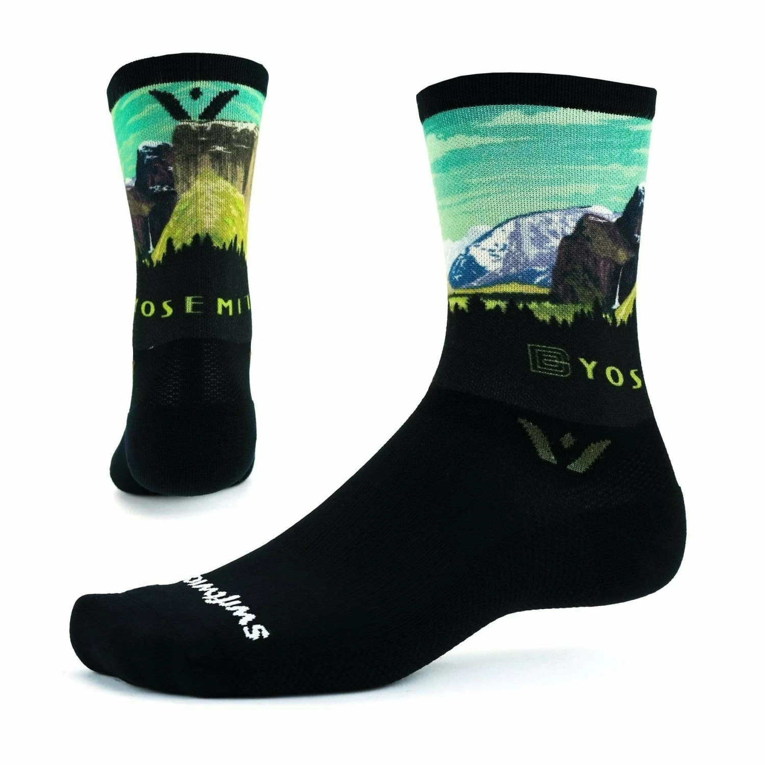 Swiftwick Vision Six Impression National Parks Collection Crew Socks - Image 12
