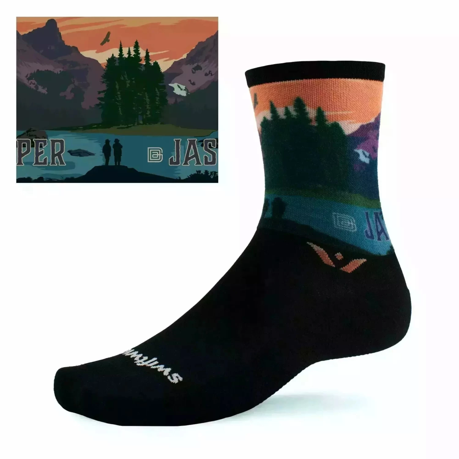 Swiftwick Vision Six Impression National Parks Collection Crew Socks - Image 20